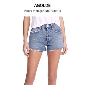 AGOLDE Parker Vintage Cutoff 24